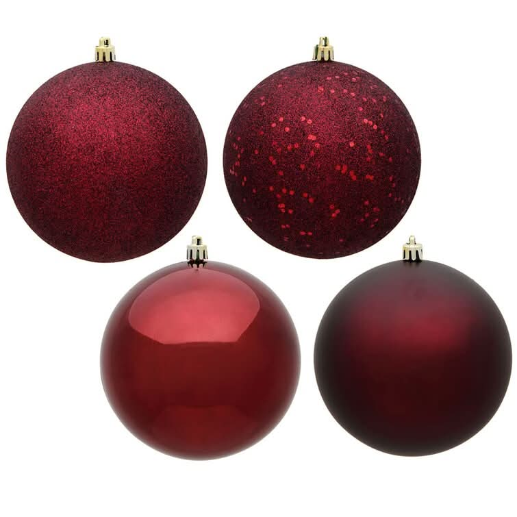 Conjunto de 50 Bolas Decorativas para Natal