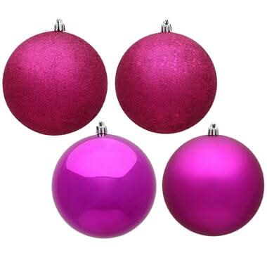 Conjunto de 50 Bolas Decorativas para Natal