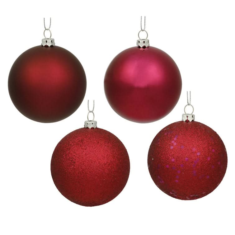 Conjunto de 50 Bolas Decorativas para Natal