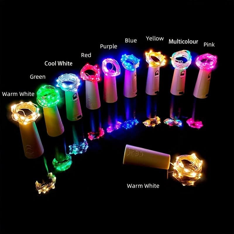Iluminação Natalina em Garrafa LED