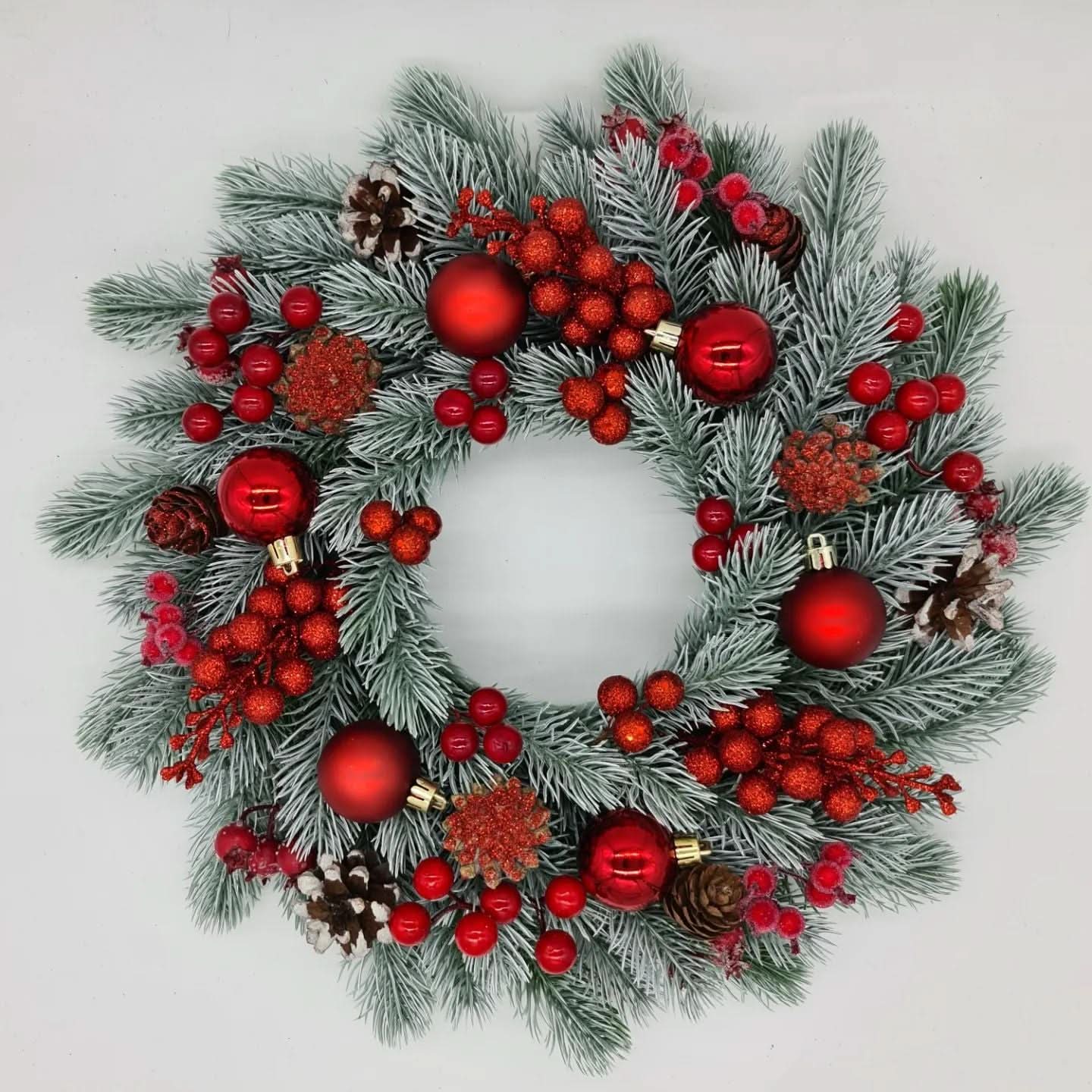 Exclusiva Guirlanda de Natal 60CM para Decoração