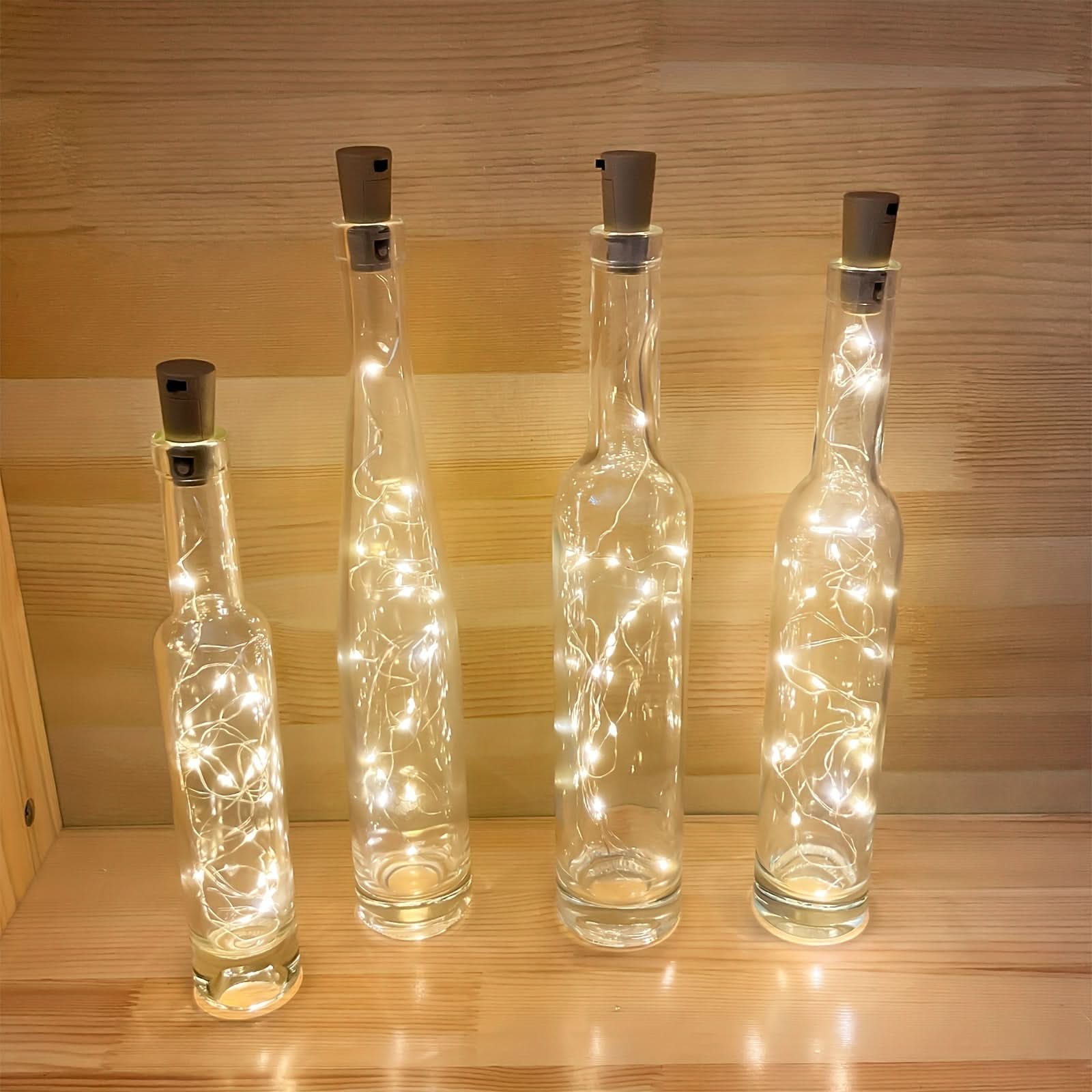 Iluminação Natalina em Garrafa LED
