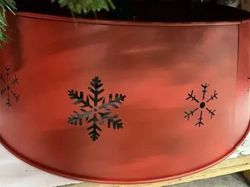 Saia Decorativa para Árvore de Natal - Base de Ferro 70x60x25 cm