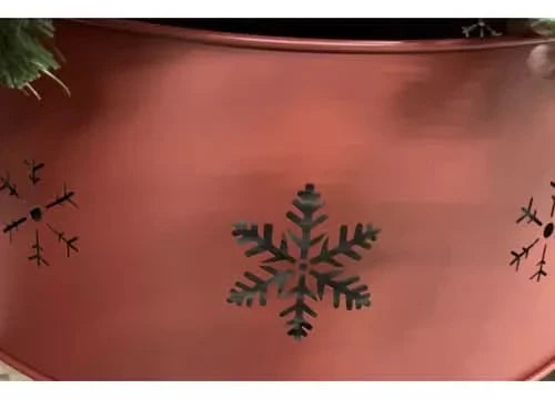 Saia Decorativa para Árvore de Natal - Base de Ferro 70x60x25 cm