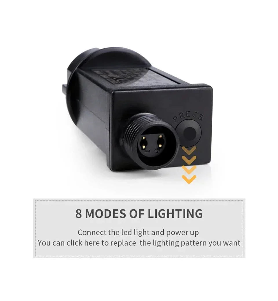 Fitas de Luz LED Natalinas à Prova d'Água - Encanto e Magia