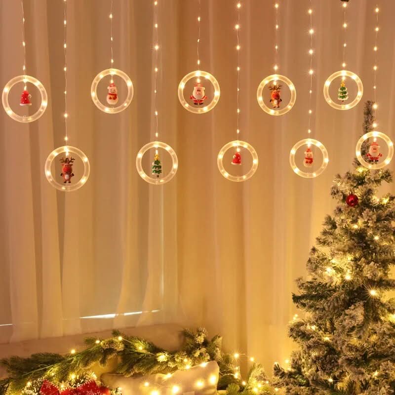 Fitas de Luzes de Natal em LED – Iluminação Festiva e Encantadora