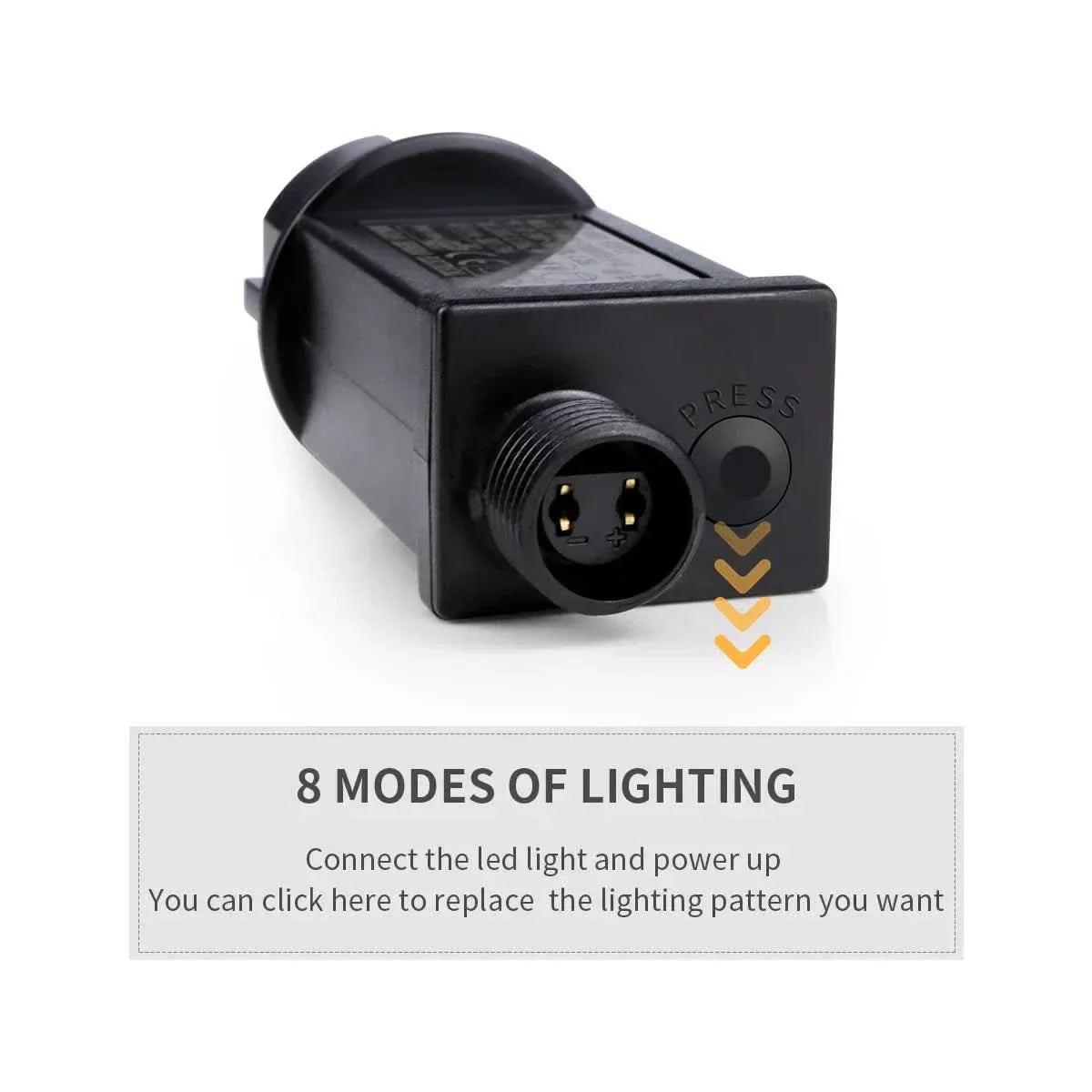 Fitas de Luz LED Natalinas à Prova d'Água - Encanto e Magia