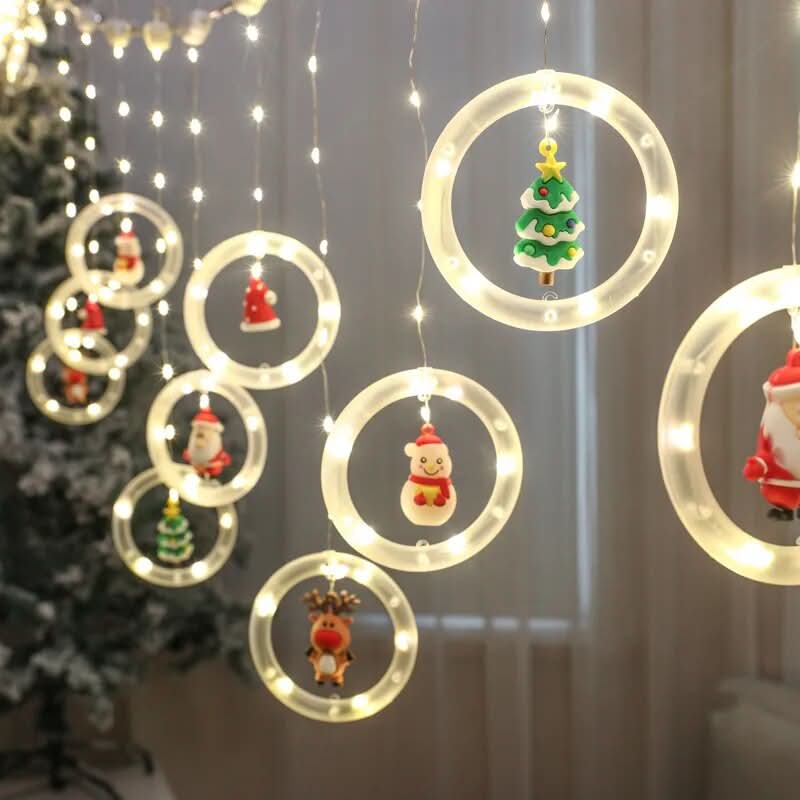 Fitas de Luzes de Natal em LED – Iluminação Festiva e Encantadora