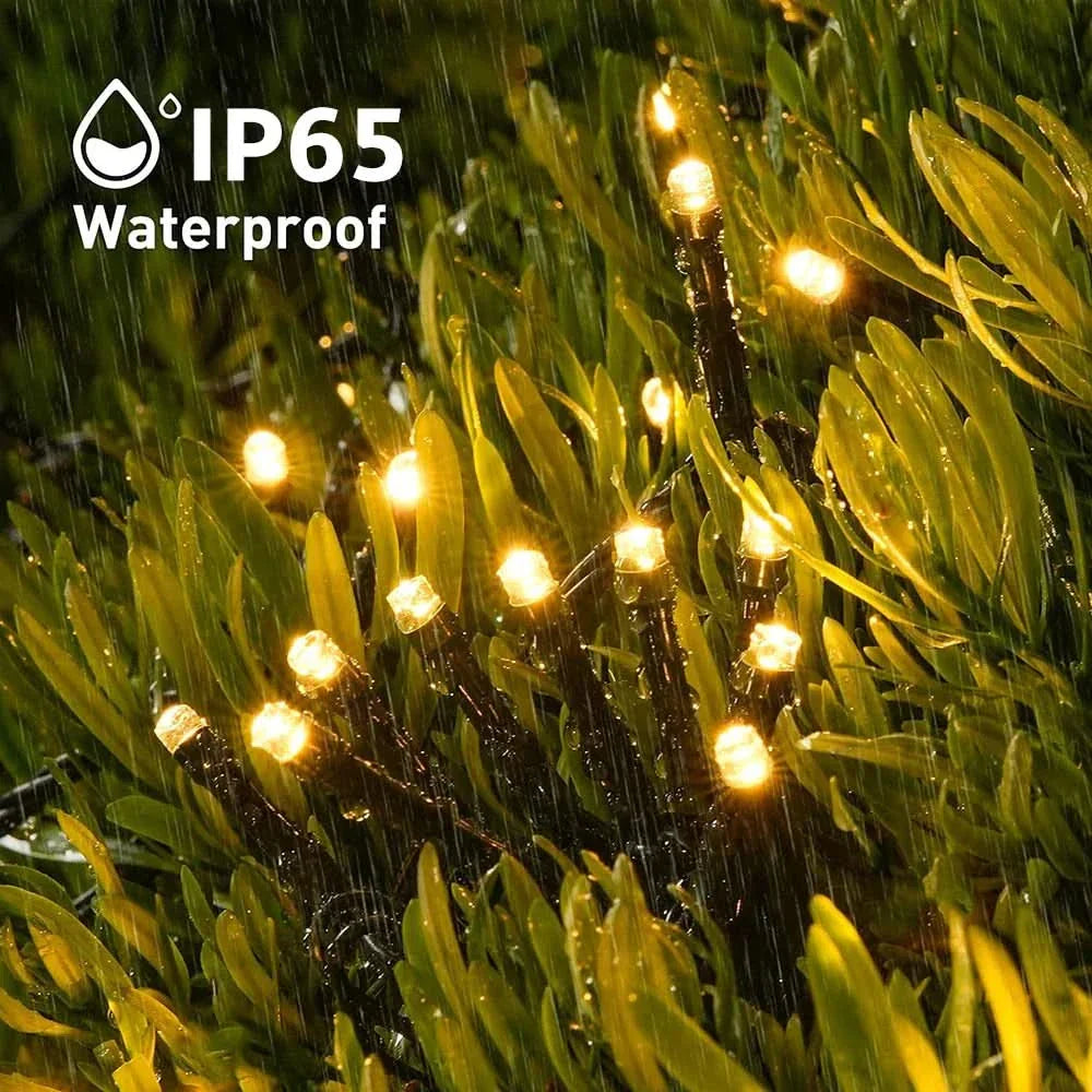 Fadas Luminosas LED à Prova d'Água - Encanto Natalino com Controle Remoto