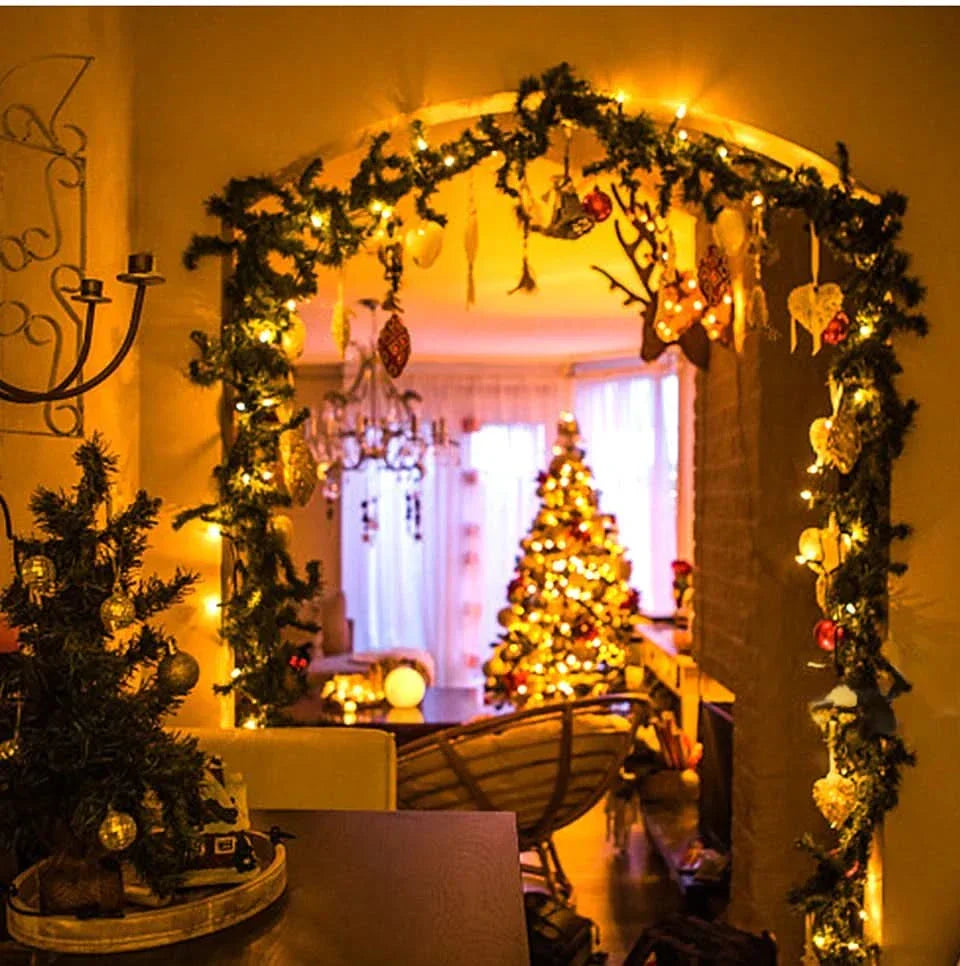 Fitas de Luz LED Natalinas à Prova d'Água - Encanto e Magia