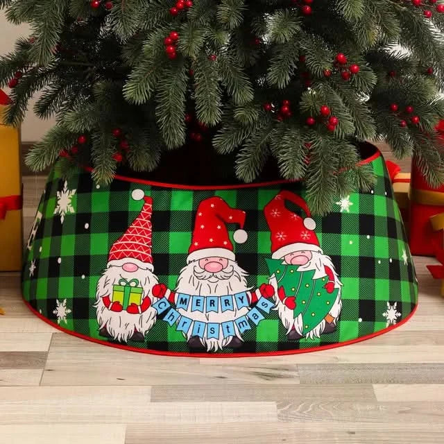 Saia de Natal para Árvore Estampada 45x70cm