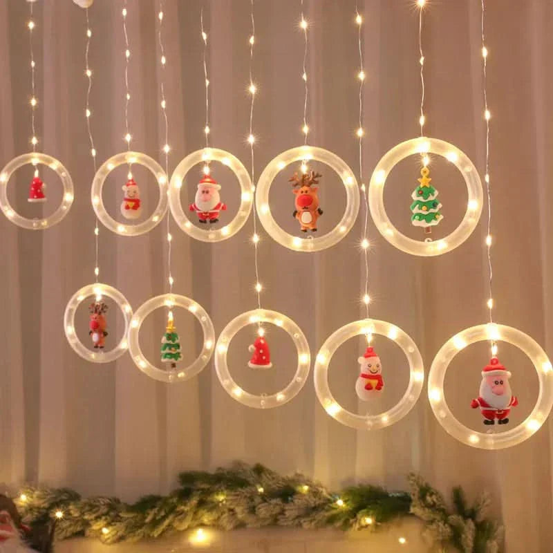 Fitas de Luzes de Natal em LED – Iluminação Festiva e Encantadora