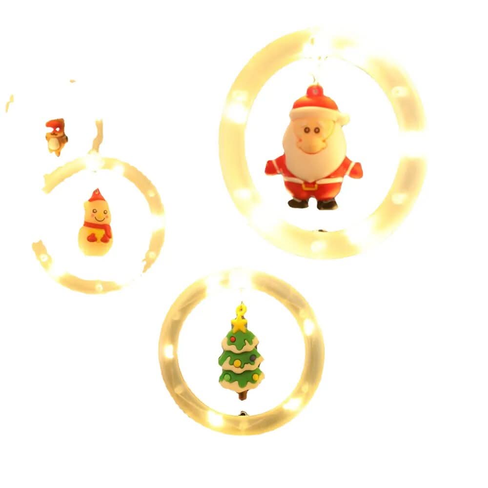 Fitas de Luzes de Natal em LED – Iluminação Festiva e Encantadora