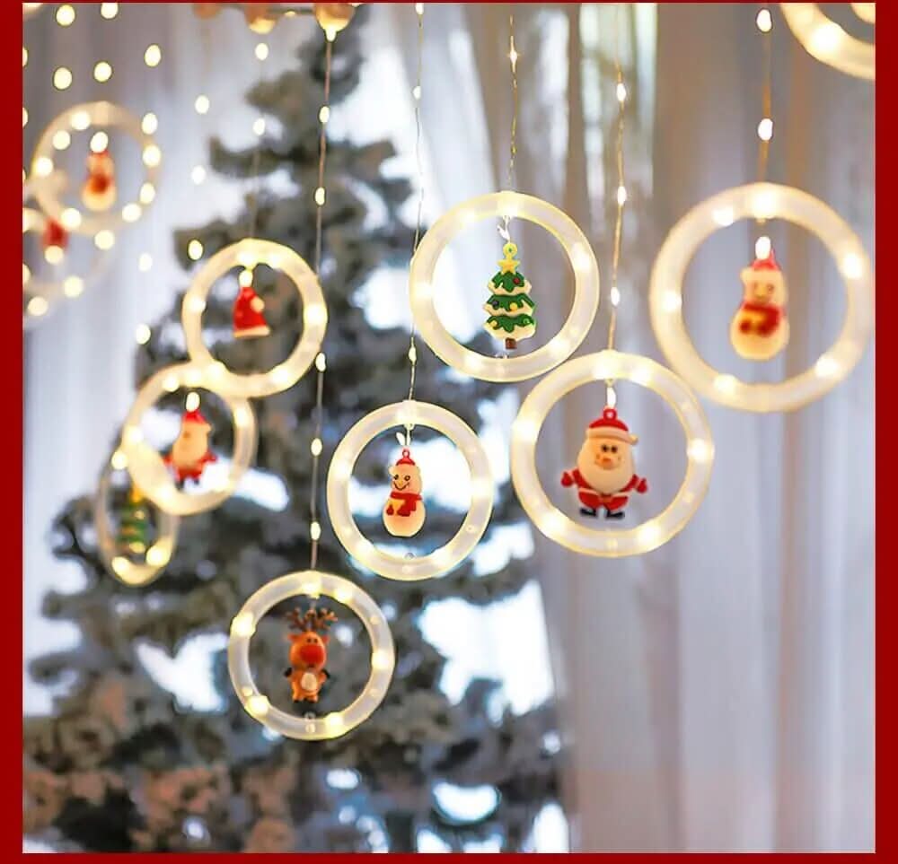 Fitas de Luzes de Natal em LED – Iluminação Festiva e Encantadora