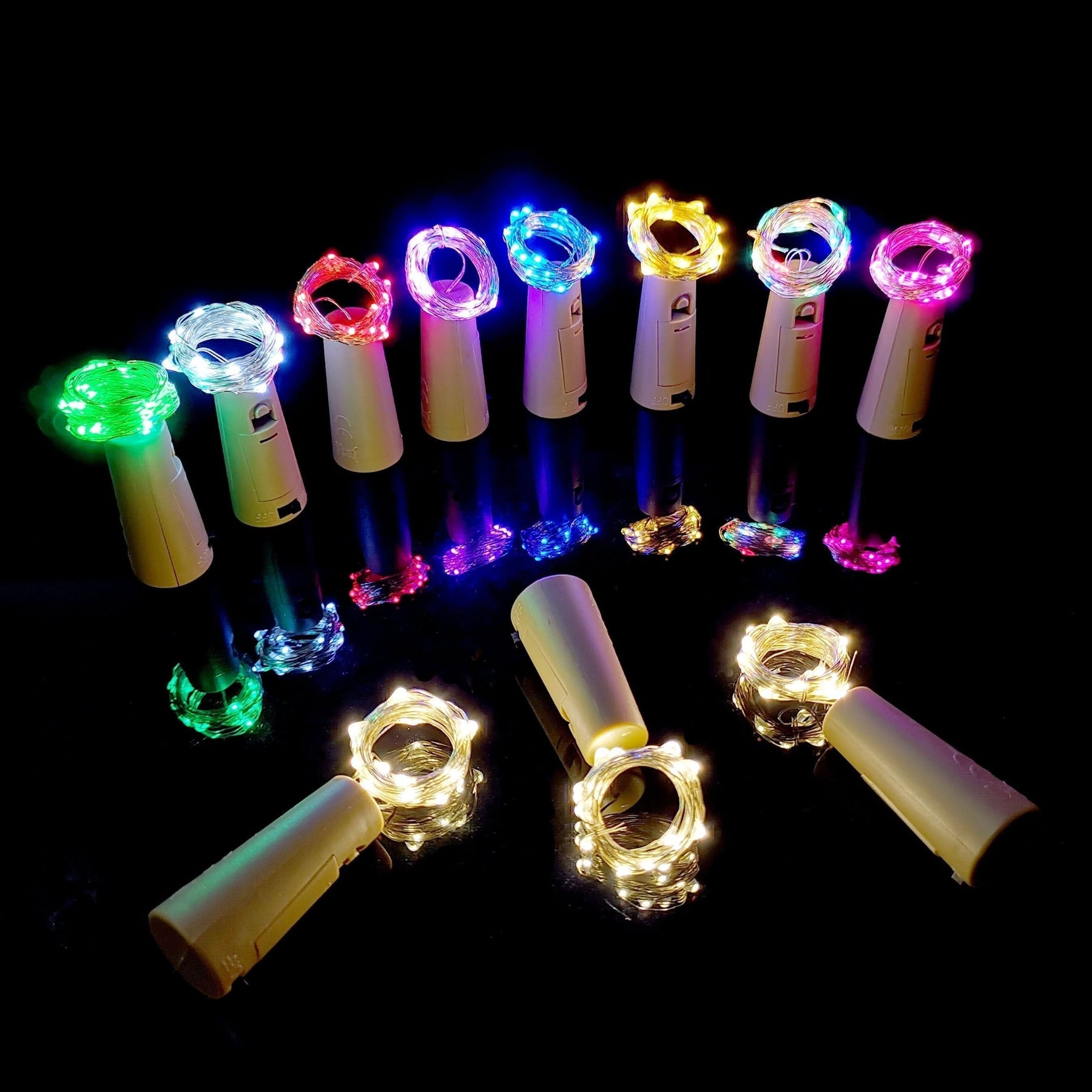 Iluminação Natalina em Garrafa LED