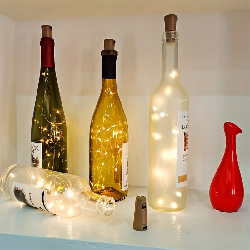 Iluminação Natalina em Garrafa LED