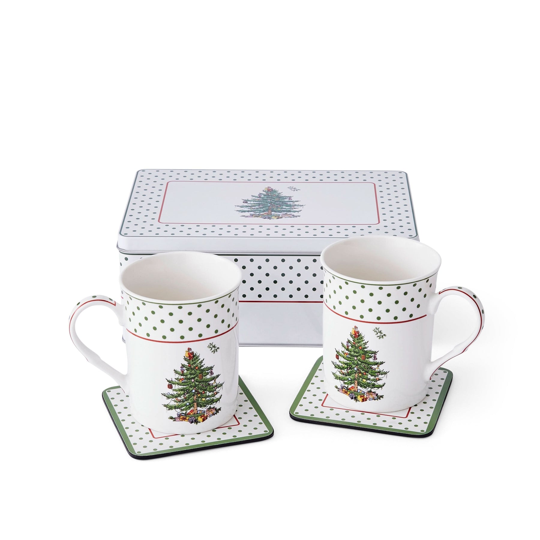 Conjunto Temático de Natal - 5 Peças Brancas