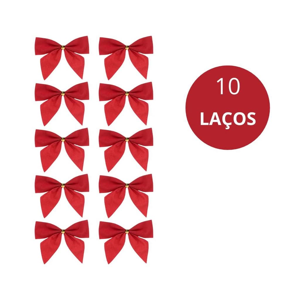 Kit 77 Enfeites para Árvore de Natal com Bolinhas e Luzes de LED