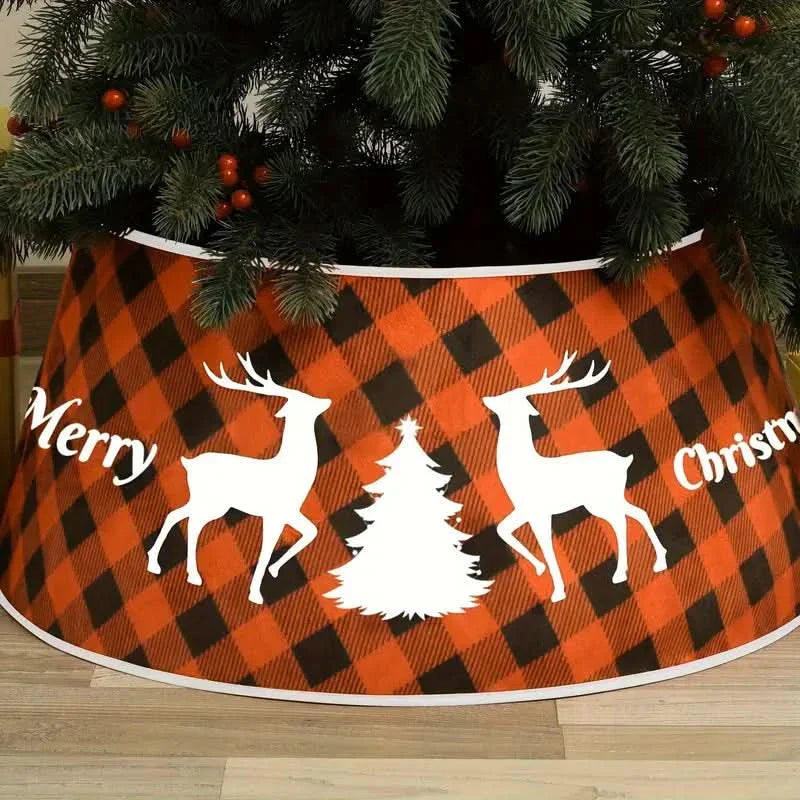 Saia de Natal Estampada para Árvore - 60x40x20 cm