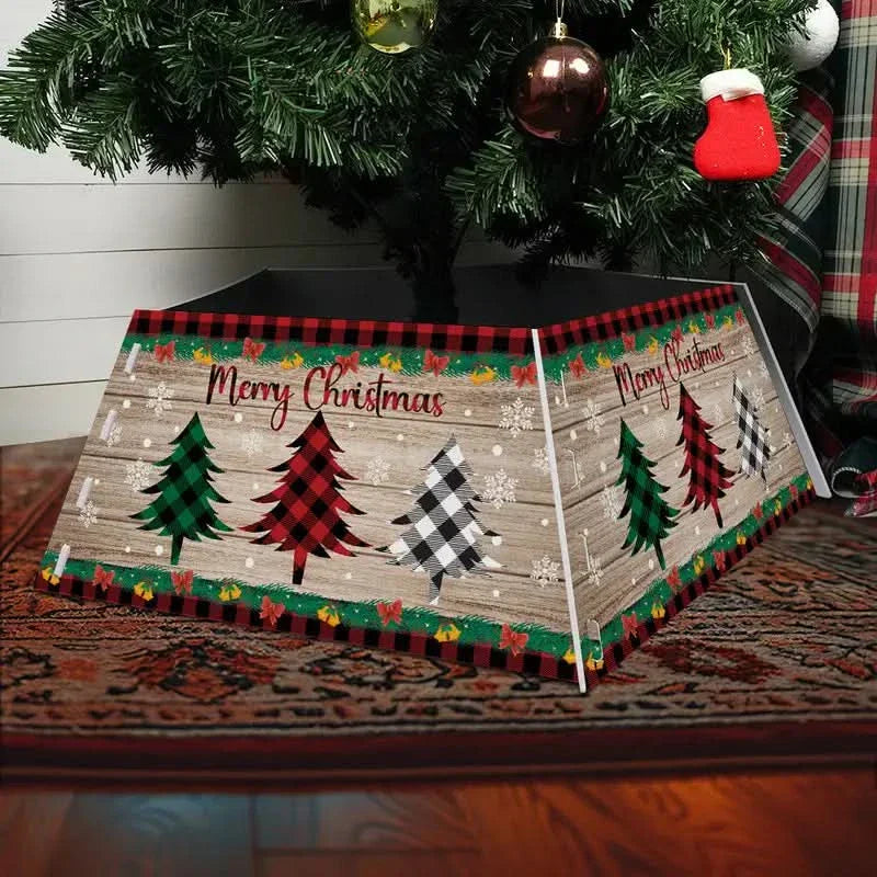 Saia para Árvore de Natal com Base de PVC - 55x42x25cm