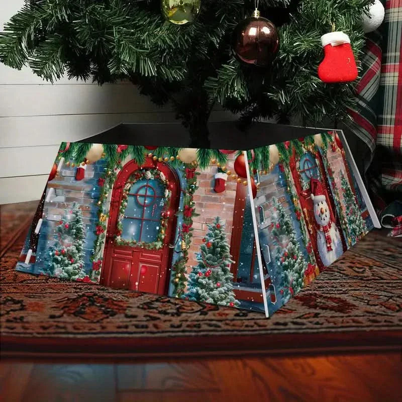 Saia para Árvore de Natal com Base de PVC - 55x42x25 cm