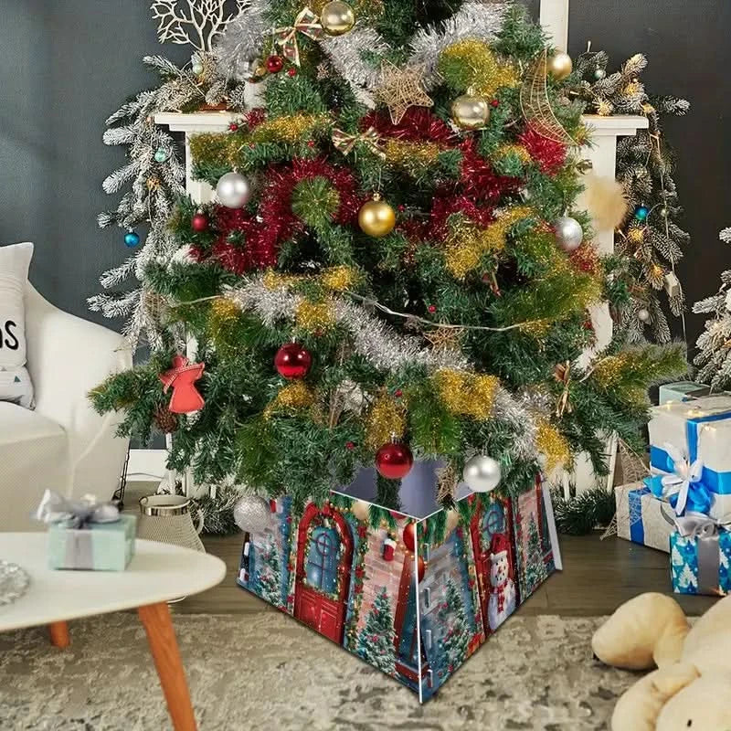 Saia para Árvore de Natal com Base de PVC - 55x42x25 cm