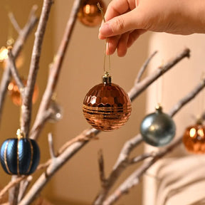 Conjunto de 21 Bolas Decorativas para Natal