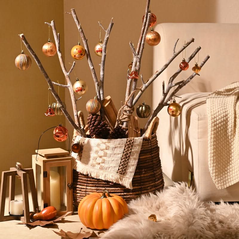 Conjunto de 21 Bolas Decorativas para Natal