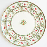 Conjunto Natalino de Porcelana com 2 Peças