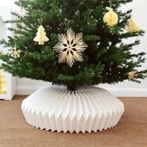 Saia de Natal Artesanal em Forma de Colmeia - 65x25cm