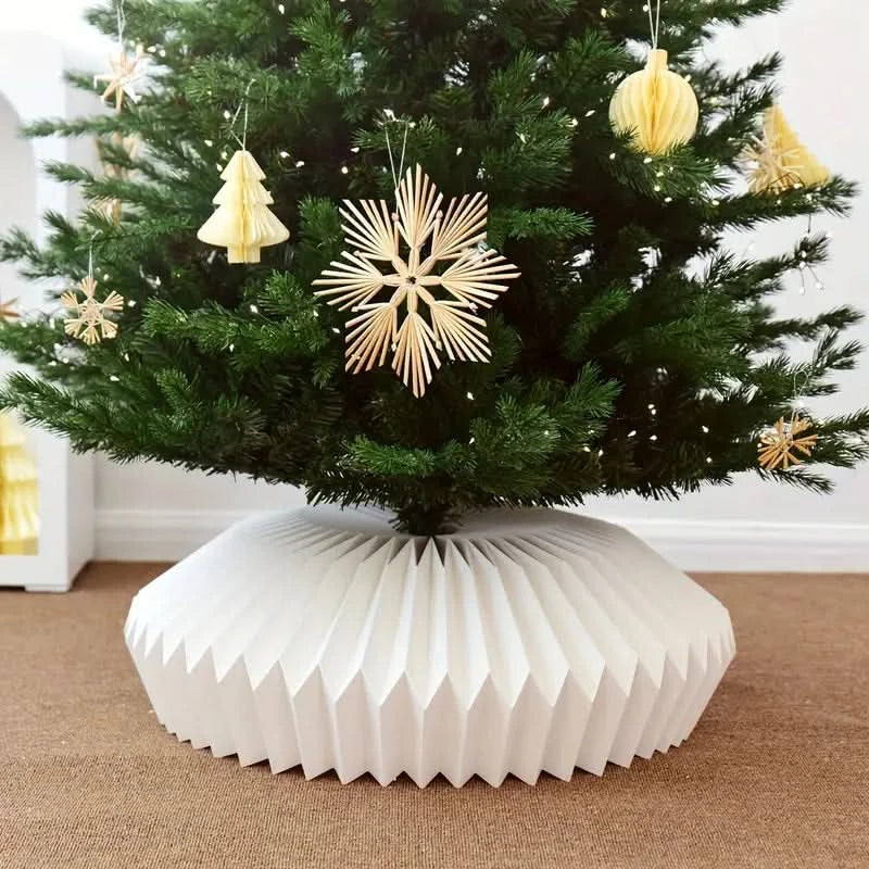 Saia de Natal Artesanal em Forma de Colmeia - 65x25cm
