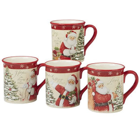 Conjunto de Louça Natalina Holiday Wishes – 16 Peças