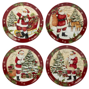 Conjunto de Louça Natalina Holiday Wishes – 16 Peças
