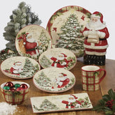 Conjunto de Louça Natalina Holiday Wishes – 16 Peças