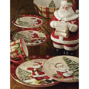 Conjunto de Louça Natalina Holiday Wishes – 16 Peças
