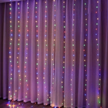 Fita de Luzes LED Natalina com 300 Lâmpadas e 8 Modos de Iluminação