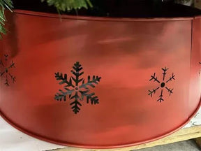 Saia Decorativa para Árvore de Natal - Base de Ferro 70x60x25 cm