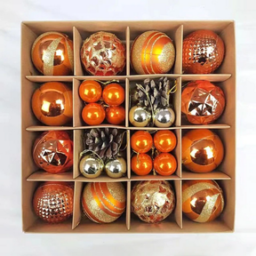 Conjunto de 42 Bolas Decorativas para Natal