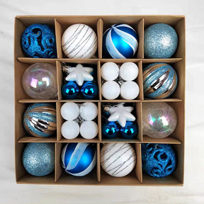 Conjunto de 42 Bolas Decorativas para Natal