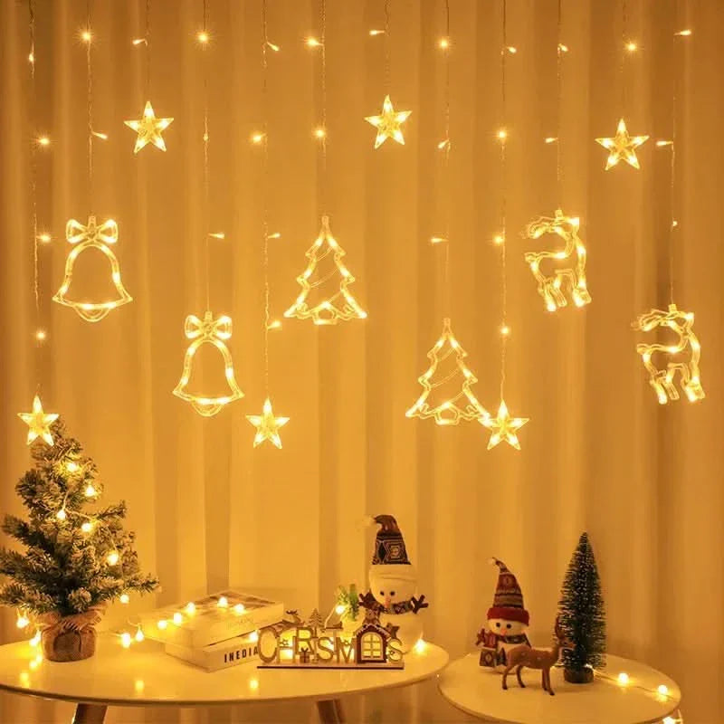 Iluminação LED Natalina para Decoração Festiva