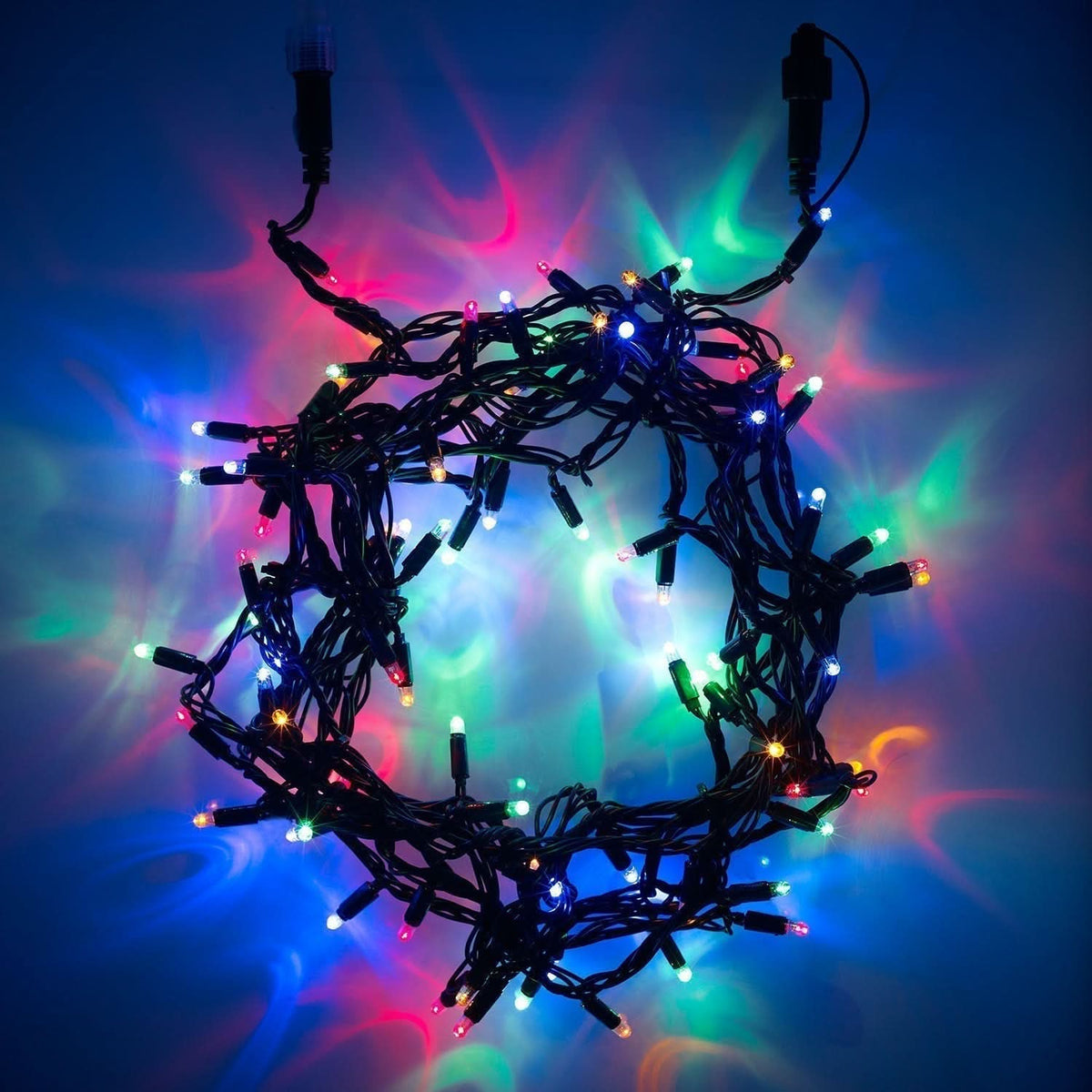 100 Multicolored Lights