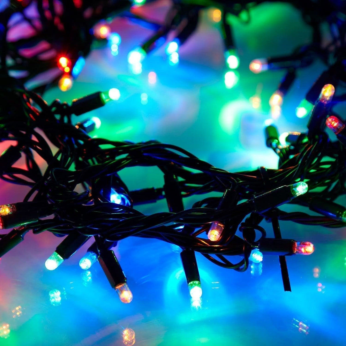 100 Multicolored Lights