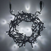 Conjunto de 100 Luzes de Natal LED Brancas