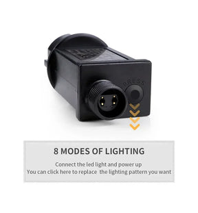 Fitas de Luz LED Natalinas à Prova d'Água - Encanto e Magia