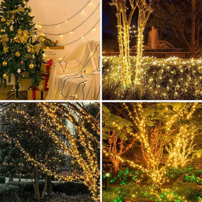 Fadas Luminosas LED à Prova d'Água - Encanto Natalino com Controle Remoto