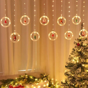 Fitas de Luzes de Natal em LED – Iluminação Festiva e Encantadora