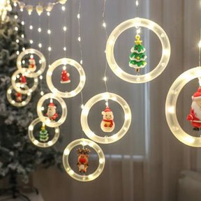Fitas de Luzes de Natal em LED – Iluminação Festiva e Encantadora