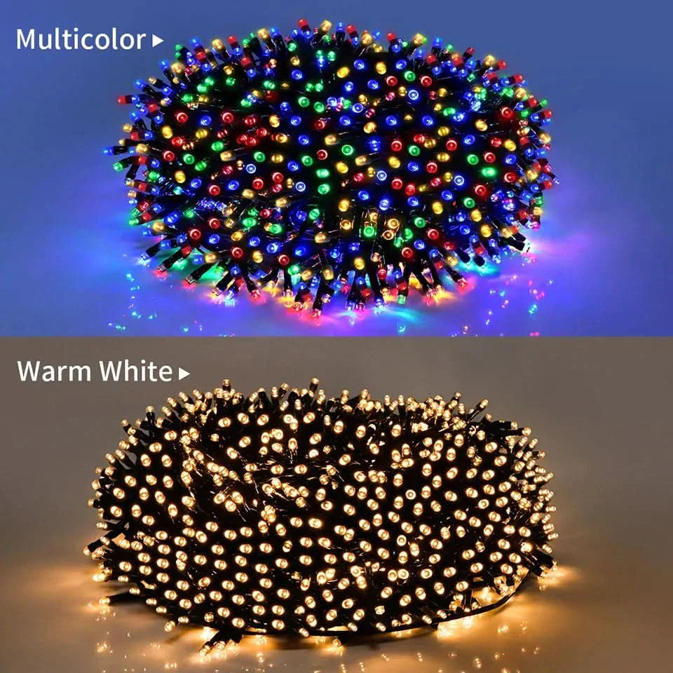 Fitas de Luz LED Natalinas à Prova d'Água - Encanto e Magia