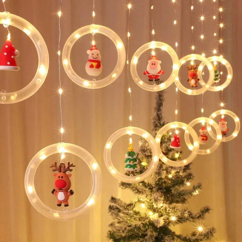 Fitas de Luzes de Natal em LED – Iluminação Festiva e Encantadora