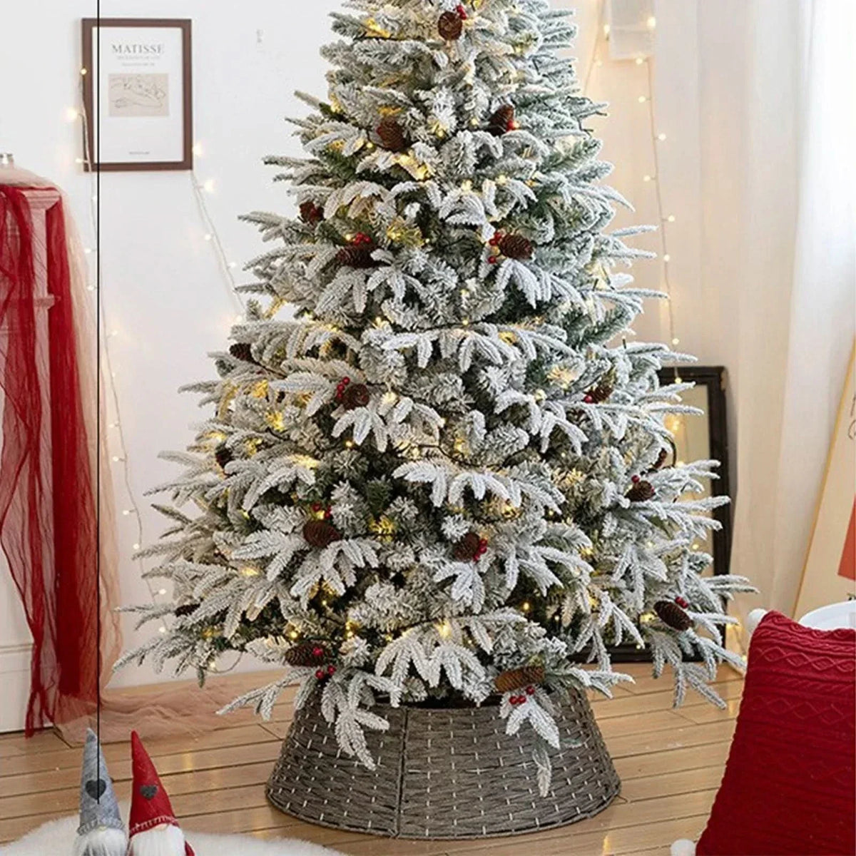 Saia de Natal para Árvore - Decoração 40x60x17cm